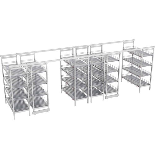 Estantería modular - SALUS HIGH DENSITY - Pegasus Medical Concepts - para contenedores / para cestas / de farmacia