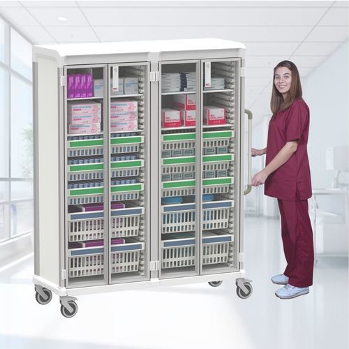 Carro de almacenamiento - Pegasus Medical Concepts - médico / para dispositivos médicos / de aluminio