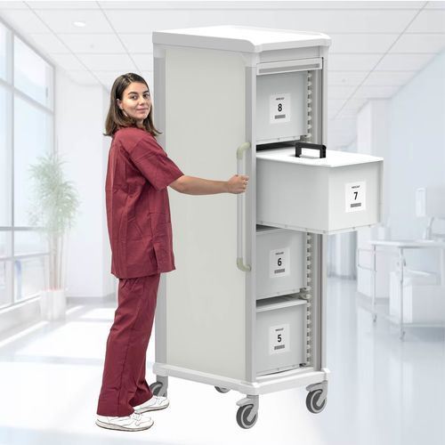 Carro médico - Apollo Med - Pegasus Medical Concepts - de hospital / de uso general / para medicamentos
