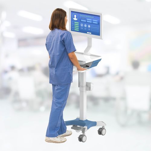 Carro informático médico - Arya - Pegasus Medical Concepts - para ordenador portátil / para tablet PC / para panel PC