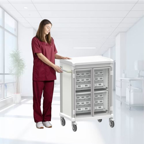 Carro médico - Pegasus Medical Concepts - de hospital / de medicamentos / de dispensación de medicamentos