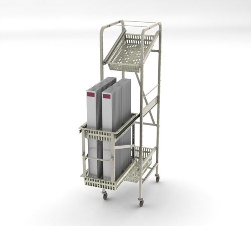 Carro para transporte - Pegasus Medical Concepts - con estante / estructura abierta