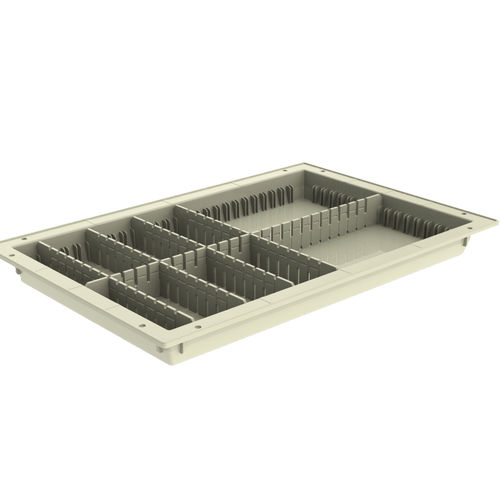 Bandeja para carro - 5X40X60 CM - ABS Tray - Modular Iso System  - Pegasus Medical Concepts - de policarbonato / de ABS