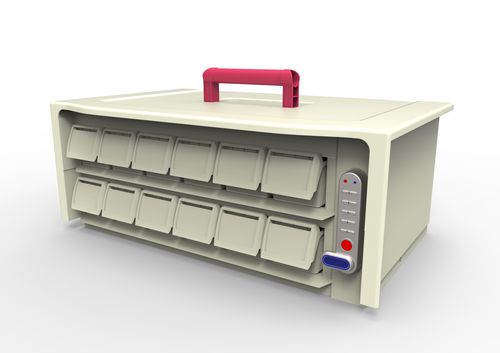 Contenedor para medicamentos - Pegasus Medical Concepts - de manipulación / con cajones
