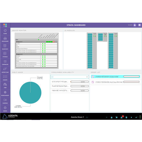 Software de gestión - ARCON™ - Azenta life sciences - de control / de seguridad / con sistema de seguimiento