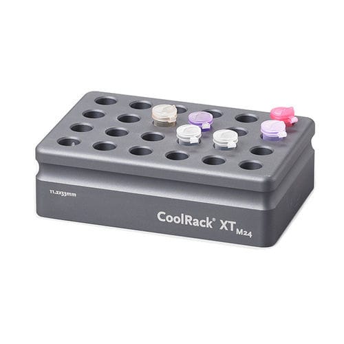 Soporte de laboratorio para tubos de microcentrífuga - CoolRack™ XT M24 - Azenta life sciences - de congelación / de refrigeración