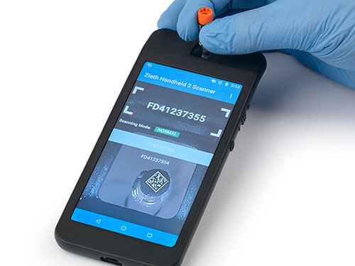 Lector de códigos de barras de tubos - Ziath - Azenta life sciences - 2D / portátil / de mano