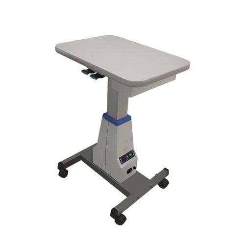 Mesa de traslación eléctrica - ET-150 - US Ophthalmic - de altura variable / con ruedas