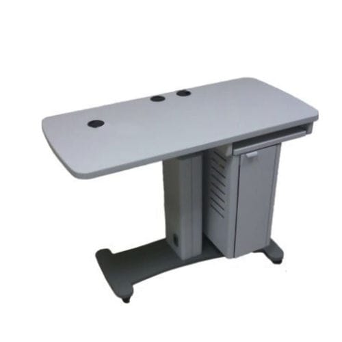 Mesa de traslación eléctrica - Tavola OCT Uno - US Ophthalmic - de altura variable / con ruedas