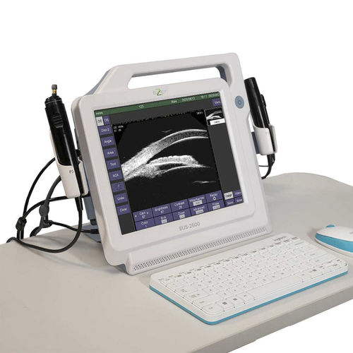 Ecógrafo portátil - EUS-2600 UBM - US Ophthalmic - para exploración oftálmica / blanco y negro / pantalla táctil
