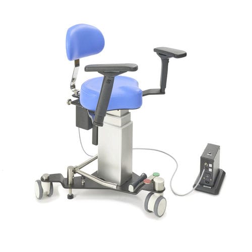 Taburete para centro sanitario - EOS-2600 - US Ophthalmic - de altura variable / con ruedas / con respaldo