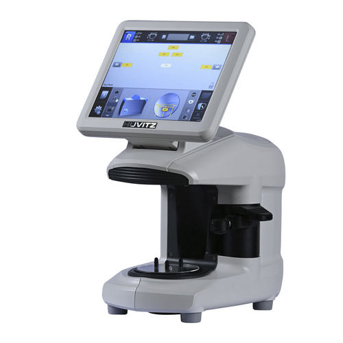 Procesamiento de lentes ópticas bloqueador de lentes - HBK-410 - US Ophthalmic - automático