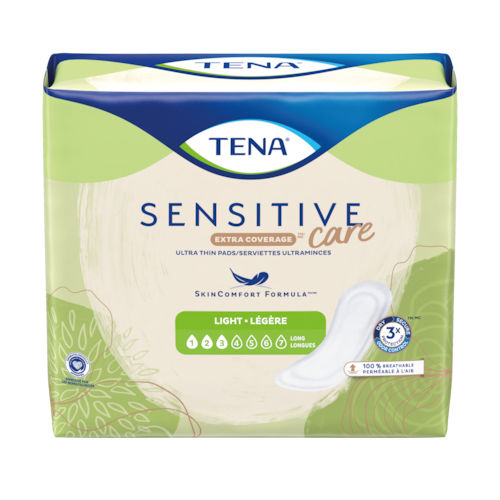 Compresa higiénica para mujer - Extra Coverage - TENA - transpirable / caja de 24 unidades