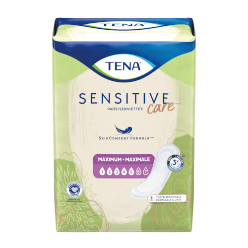 Compresa higiénica para mujer - Care™ Maximum - TENA - transpirable / caja de 14