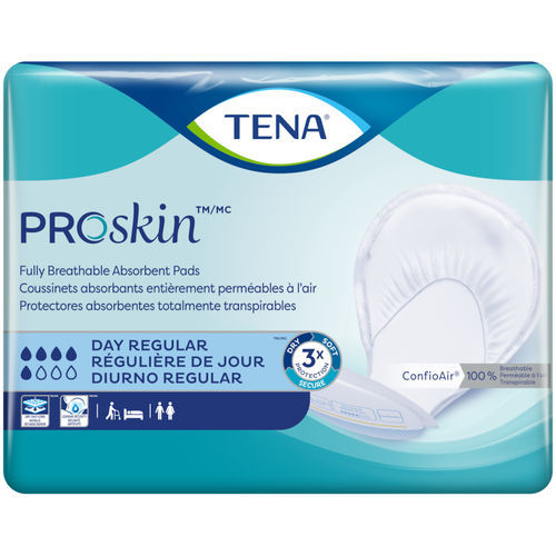 Compresa higiénica para adulto - PROSKIN DAY REGULAR - TENA - transpirable