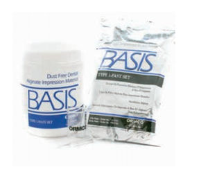 Material dental de alginato - BASIS ™ - Ormco - para moldes para impresiones dentales