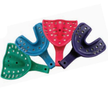 Molde dental dentadura parcial - BRIGHT - Ormco - perforado / desechable