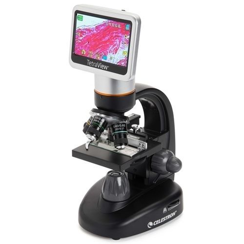 Microscopio digital - TetraView - Celestron - de laboratorio / de formación / multifuncional