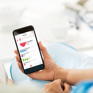Aplicación para iOS de gestión - smartvisit  - aycan Medical Systems - de control / de tratamiento / de telemonitorización de los signos vitales