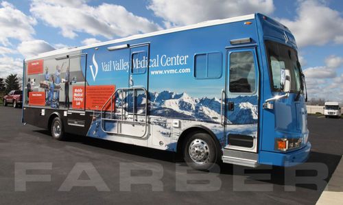 Unidad móvil hospitalaria de simulación médica - 16011 - Farber Specialty Vehicles - de remolque / autobús / diésel