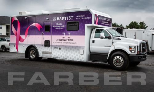 Unidad móvil hospitalaria para mamografía - 16324 - Farber Specialty Vehicles - camión / autobús / diésel