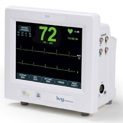 Monitor de paciente compacto - 7800 - Ivy Biomedical Systems Inc - ECG / para cuidados intensivos / análisis de onda de pulso