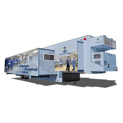 Unidad móvil hospitalaria de detección - Kentucky Trailer Technologies - de urgencias quirúrgicas / camión
