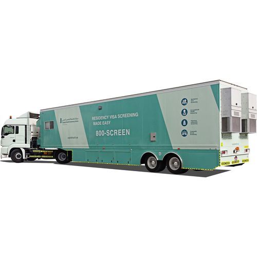 Sala móvil de radiología para radiografía polivalente - Kentucky Trailer Technologies