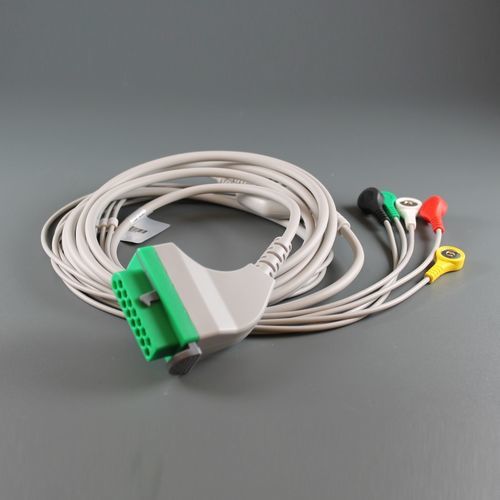 Cable de ECG para Holter cardíaco - EUROLINK - LUMED - para monitorización / para telemetría / para desfibrilador
