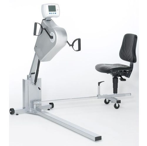 Pedaleador ergométrico de ejercicio para brazos - EUROSEDEO 3500 - LUMED - con asiento