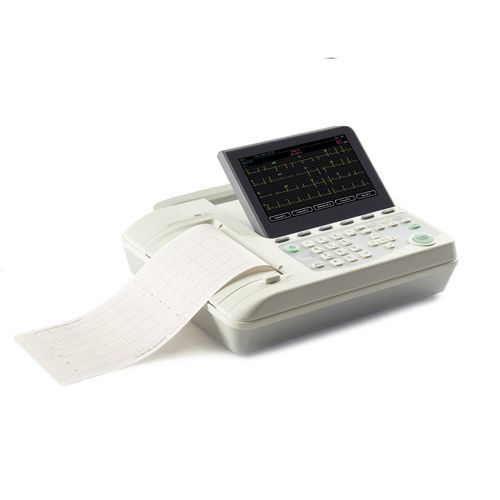 Electrocardiógrafo para diagnóstico en reposo - EUROECG 601 - LUMED - 6 canales / digital / con impresora