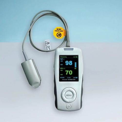 Pulsioxímetro portátil de mano - EP-MD300K2 - LUMED - médico / para asistencia domiciliaria / USB