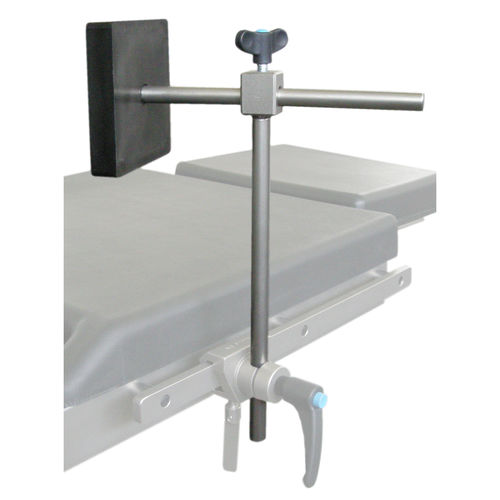 Soporte corporal lateral para mesa de operaciones - A12/A - Nuova BN - de acero inoxidable / de altura regulable