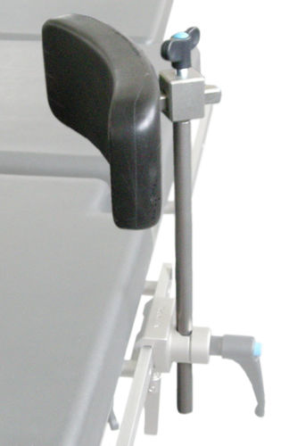 Soporte corporal lateral para mesa de operaciones - A12/D - Nuova BN - de acero inoxidable / de altura regulable