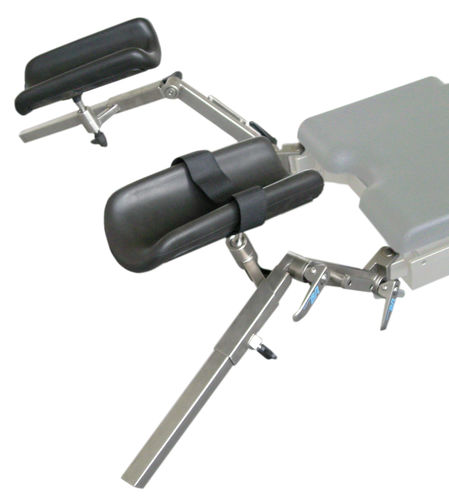 Apoyapierna para mesa de operaciones - A03/B - Nuova BN - para ginecología / de acero inoxidable / de espuma