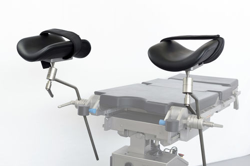 Apoyapierna para mesa de operaciones - A03/PLUS - Nuova BN - para ginecología / de acero inoxidable / ajustable