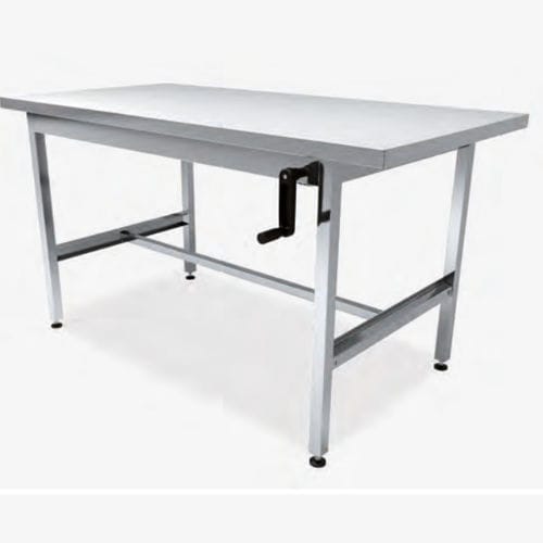 Mesa de trabajo - 191AX-ELEVMN series - Nuova BN - cuadrada / de altura regulable / hidráulica