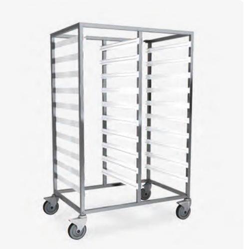 Estantería modular - OP-RACK - Nuova BN - para contenedores / móvil / de acero inoxidable