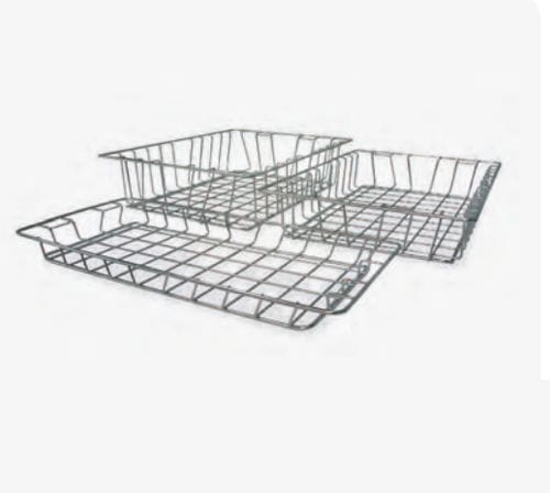 Canasta para almacenamiento - ISO6040 series - Nuova BN - de acero inoxidable / enrejado / apilable