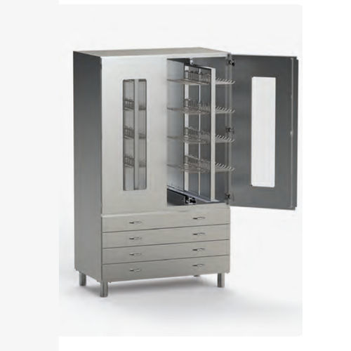 Armario para ordenar - 504ESDR  - Nuova BN - de hospital / con puerta / con estante