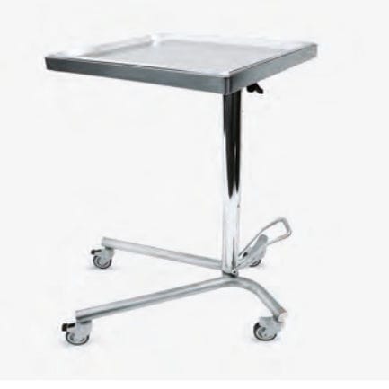 Mesa de instrumentos de acero inoxidable - MAYO-RT - Nuova BN