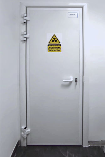 Puerta de protección radiológica - HOSPITAL DIVISION - con blindaje / de hospital / para servicio de esterilización