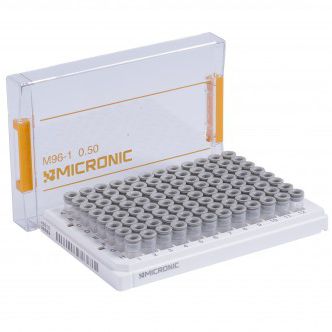Tubo de ensayo con fondo en V - MP32100, MPW52325LBC3-X01 - MICRONIC - de polipropileno / para almacenamiento de muestras