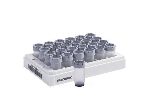 Tubo de muestras cilíndrico - 3.50 mL - MICRONIC - de polipropileno / de almacenamiento de tejidos / con roscado exterior