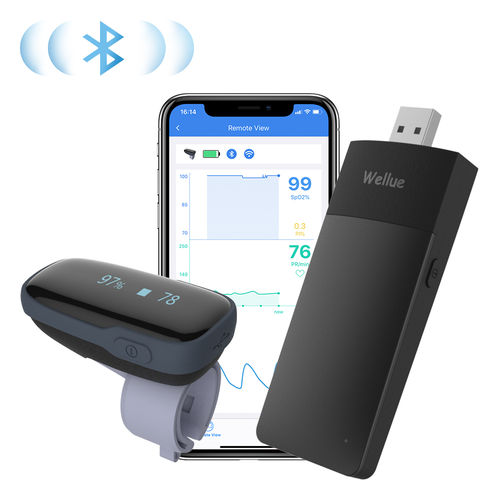 Cooxímetro de pulso inalámbrico - Oxylink remote - Shenzhen Viatom Technology Co., Ltd.