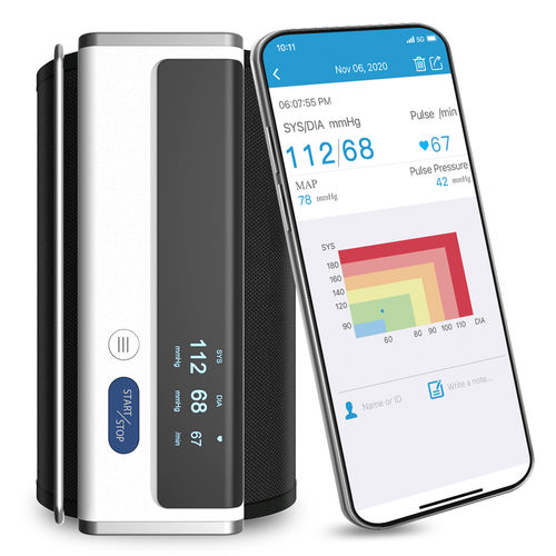 Tensiómetro electrónico automática - BP2A - Shenzhen Viatom Technology Co., Ltd. - inalámbrica / Bluetooth / iOS