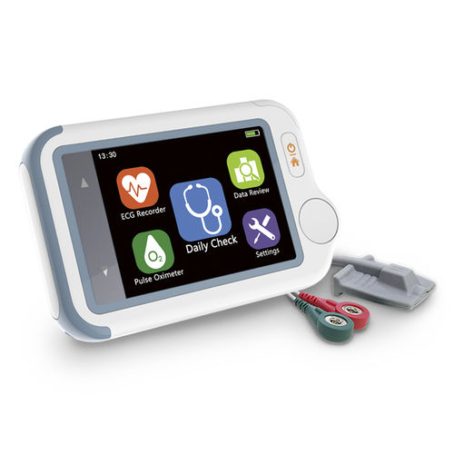 Monitor de constantes vitales portátil - Checkme Lite - Shenzhen Viatom Technology Co., Ltd. - ECG / de frecuencia cardíaca / SpO2