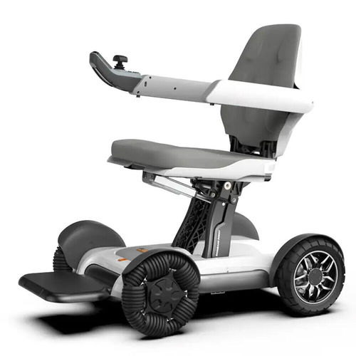 Silla de ruedas eléctrica - Shenzhen Viatom Technology Co., Ltd. - pediátrica / todoterreno / plegable