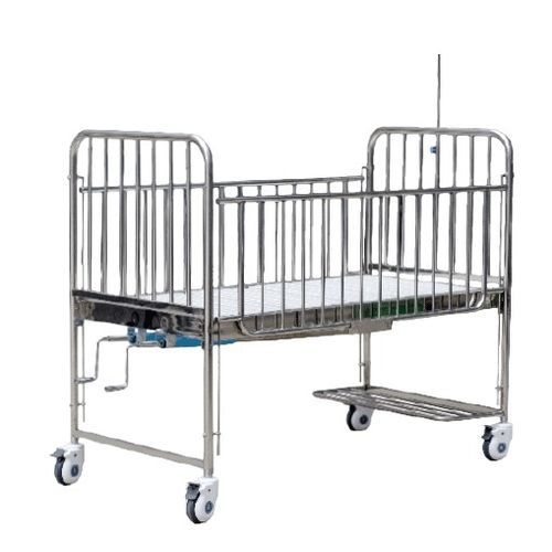 Cama de hospital - BIHP00 series - BiHealthcare - manual / pediátrica / con ruedas