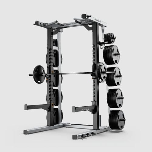 Jaula de sentadillas con barra de tracción - Magnum - Matrix Fitness